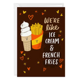 We Just Go Together Custom Love Card
