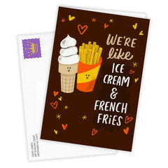 We Just Go Together Custom Love Card