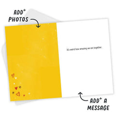 We Just Go Together Custom Love Card