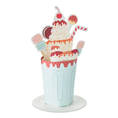 Sweetest Day, Ice Cream Sundae 3D Pop-Up Card