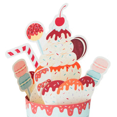 Sweetest Day, Ice Cream Sundae 3D Pop-Up Card