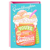 You're the Sweetest Birthday Card for Granddaughter