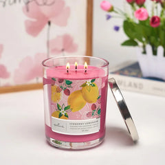 Iceberry Lemonade Scented 3-Wick Candle, 16 oz.