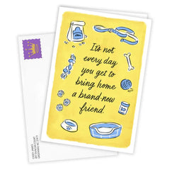 New Dog Custom Congratulations Card