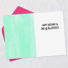 One of the Greatest Funny Birthday Card for Friend