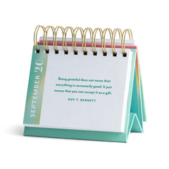 In All Things Thanks: 366 Days of Gratitude Inspirational Perpetual Calendar