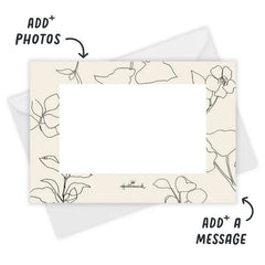 Ink and Ivory Botanical Bridal Shower Invitation