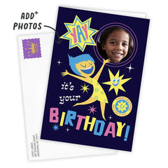 Disney/Pixar Inside Out Feel the Joy Custom Birthday Card