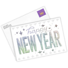 Toast and Cheer Custom New Year Card