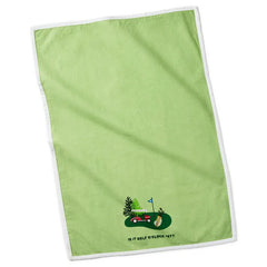 Golf O'Clock Tea Towel, 18x26