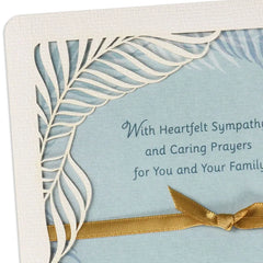 May the Love of God Bring Comfort Religious Sympathy Card