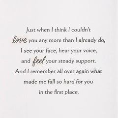 I Still Do Romantic Anniversary Card