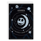 Disney Tim Burton's The Nightmare Before Christmas Constellations Custom Birthday Card