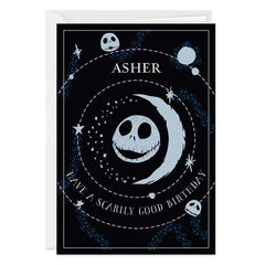 Disney Tim Burton's The Nightmare Before Christmas Constellations Custom Birthday Card