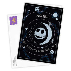 Disney Tim Burton's The Nightmare Before Christmas Constellations Custom Birthday Card