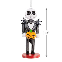 Disney Tim Burton's The Nightmare Before Christmas Jack Skellington Nutcracker Hallmark Ornament