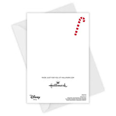 Disney Tim Burton's The Nightmare Before Christmas Frightfully Festive Jack Skellington Custom Christmas Card