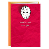 Friday the 13th Nothing Will Save You Funny Birthday Card