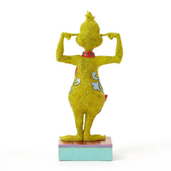Jim Shore Grinch Plugging His Ears Figurine, 7"