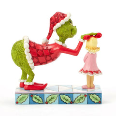 Jim Shore Grinch Patting Cindy Lou's Head Figurine, 5.4"
