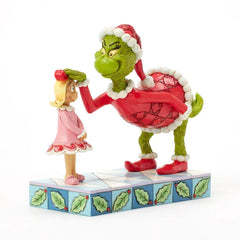 Jim Shore Grinch Patting Cindy Lou's Head Figurine, 5.4"