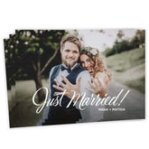 Just Married Wedding Announcement