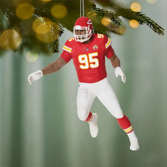 NFL Kansas City Chiefs Chris Jones Ornament
