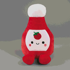 Better Together Ketchup, Mustard and Relish Magnetic Plush Trio, 7.5"