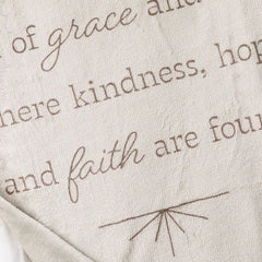 This Home Is Full of Faith Throw Blanket, 50x60