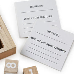 Happy Little Memories DIY Perpetual Calendar Picture Frame, 7x9.5
