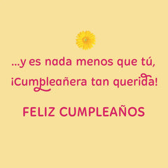 Sweet in Every Way Spanish-Language Birthday Card for Girl