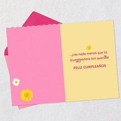 Sweet in Every Way Spanish-Language Birthday Card for Girl