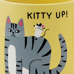 Kitty Up Funny Mug, 16 oz.
