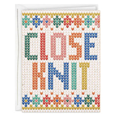 Close Knit That's Us Card