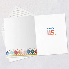 Close Knit That's Us Card