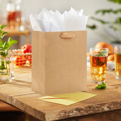 9.6" Kraft Medium Gift Bag