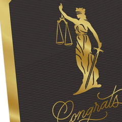 Your Actions Make a Difference Law School Graduation Card