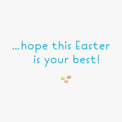 Sunshine-Bright and Heaven-Blessed Easter Card