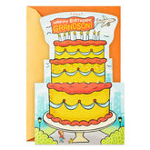 Hope the Fun Stacks Up Pop-Up Birthday Card for Grandson