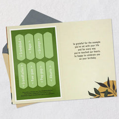 So Grateful for Your Example Customizable Birthday Card for Grandfather