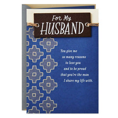 The Amazing Man I Love Anniversary Card for Husband