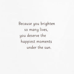 You Deserve the Happiest Moments Mother's Day Cards, Pack of 10