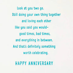 Another 365 Days of Love Anniversary Card for Couple