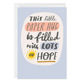 Paper Hug Custom Encouragement Card