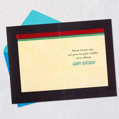 Today Will Be So Awesome Birthday Card for Brother