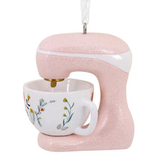 Life Is What You Bake It Pink Stand Mixer Hallmark Ornament