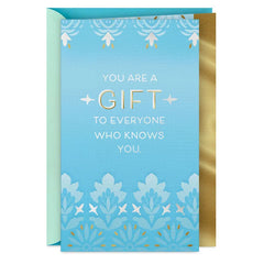 It's Easy to Wish Good Things for You Birthday Card