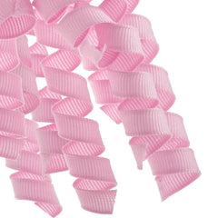 6.5" Light Pink Curly Ribbon Gift Bow
