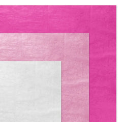 Light Pink, Hot Pink and White 3-Pack Assorted Tissue Paper, 12 sheets
