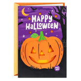 Laughs and Thrills Musical Halloween Card with Light